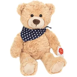 Teddy Hermann Teddy sandfarben mit Halstuch 30cm (10 cm)
