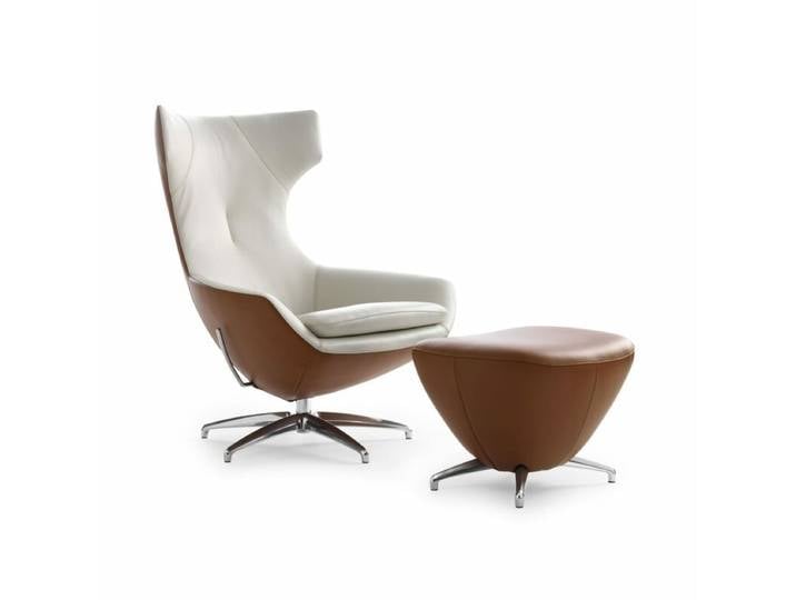 Leolux Caruzzo Drehsessel - Leder Ceras 2620 Auburn 9910 Prist