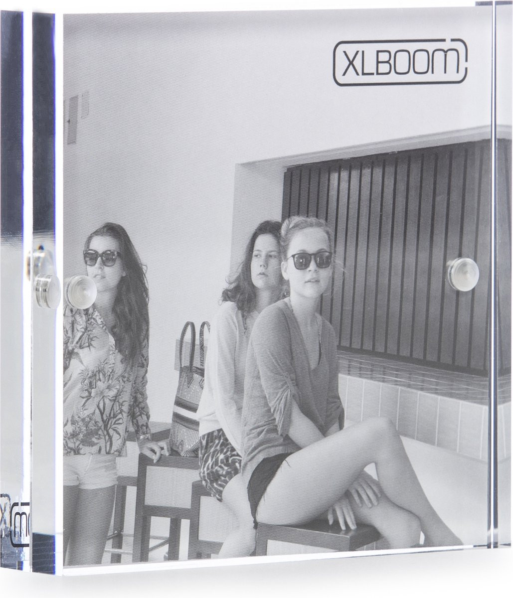 XLBoom Acrylic Fotolijst Transparant voor fotoformaat 10x10cm