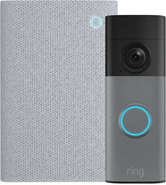 Ring Batterij Video Deurbel 2e Generatie Zilver met Chime