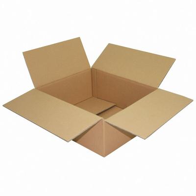 VEPATIM 50x Faltkarton 350x290x130mm 1-wellig Dickwelle braun