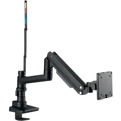 Kensington heavy duty monitor arm, heavy duty monitor (Tisch, 49", 20 kg), Monitor Halterung, Schwarz