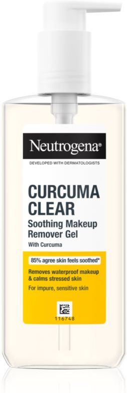 Neutrogena Curcuma Clear micellar gel makeup remover 200 ml