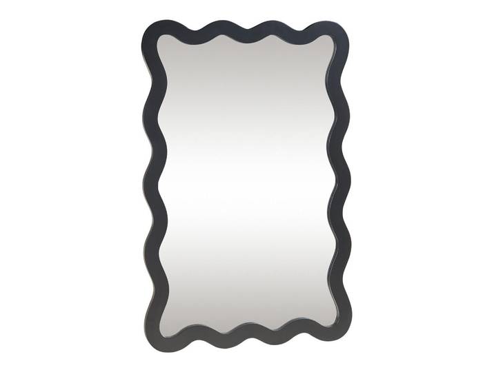 [en.casa] Wandspiegel Koster, Schwarz, Holzwerkstoff, Glas, 60x90x60 cm, Spiegel, Wandspiegel