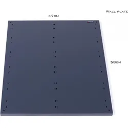 Wrepair Montage Wandplatte Typ B Abmessung 47x58x2cm, Tablet Halterung, Schwarz