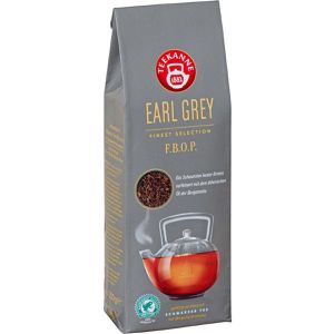 Teekanne Tee Earl Grey Finest Selection F.B.O.P, Schwarzer Tee mit Bergamottenaroma, loser Tee, 250 g