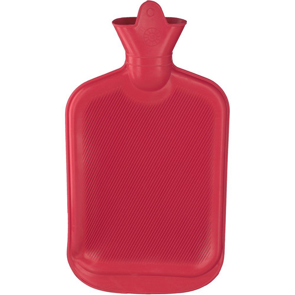 Wärmflasche Gummi 2 l Doppellamelle 1 St