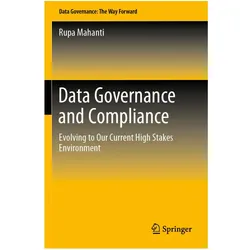 Data Governance and Compliance, Fachbücher von Rupa Mahanti