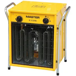 MCS Master Elektroheizgerät B 15 7,5 / 15 kW, Heizkörper, Gelb