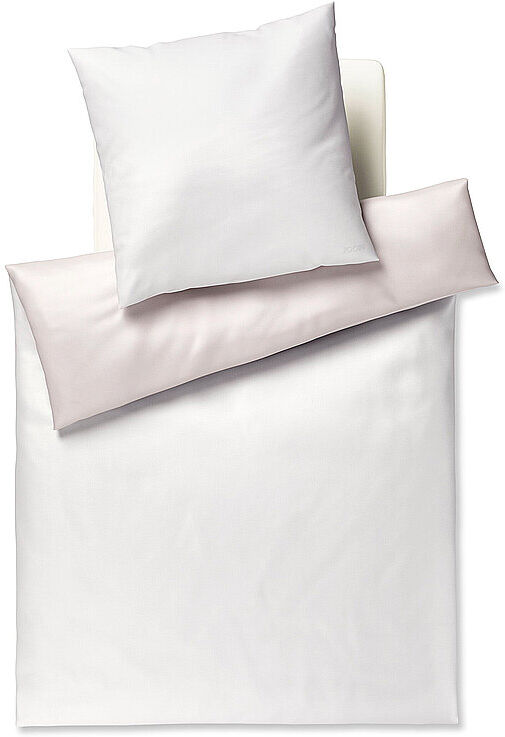 JOOP Satin Bettwäsche Micro Pattern 70x90cm/140x200cm Creme creme EG
