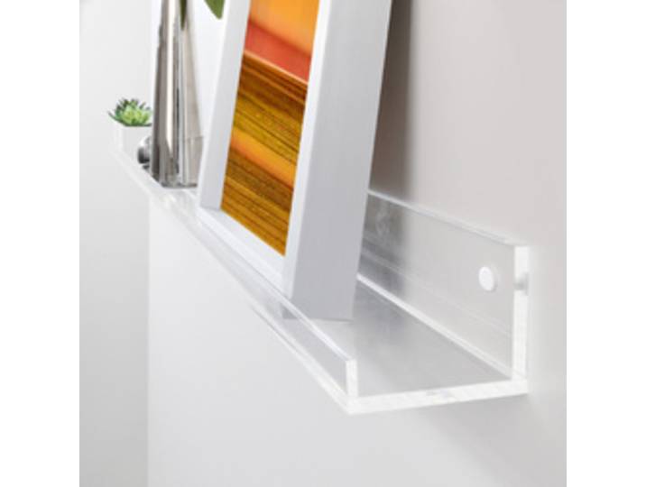 Etagère murale 'gallery', 1 m, verre acrylique