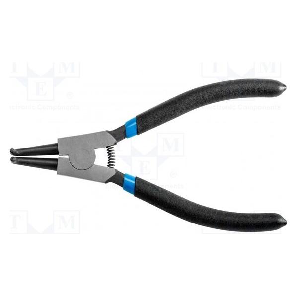 Högert Technik Szczypce do pierścieni osadczych zewnętrzne, odgięte, 150mm (150 mm) (HT1P148)