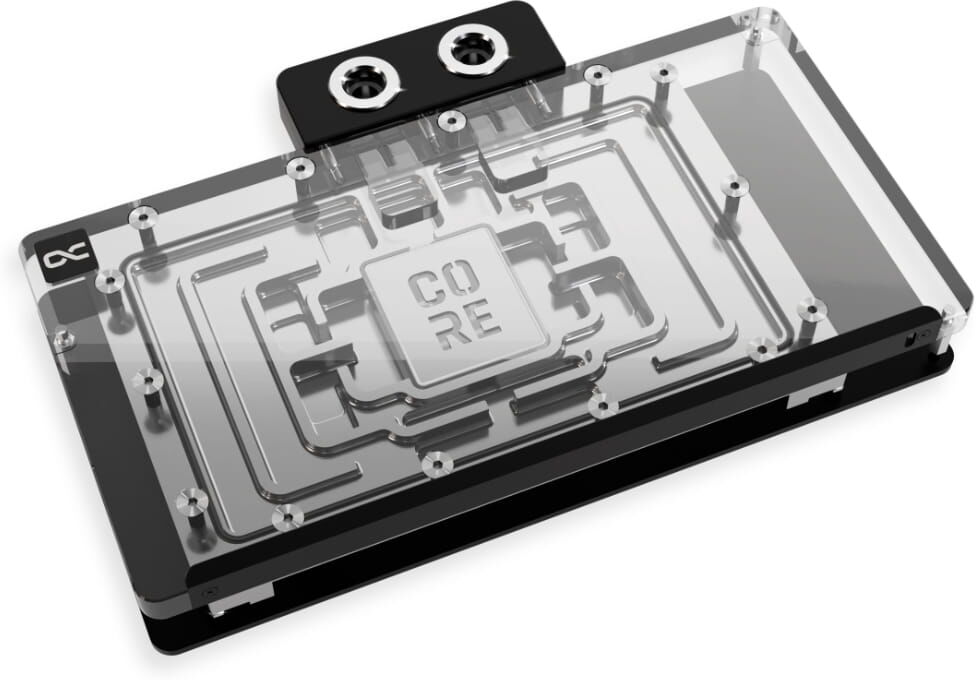 Alphacool Core Geforce RTX 5090 Solid + AMP mit Backplate
