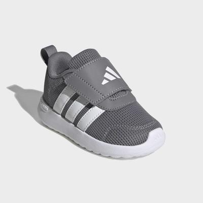 Sneaker ADIDAS SPORTSWEAR "VL MOVE KIDS", Kinder, Gr. 24, grau (grau three, ftwr weiß, grau three), Synthetik, Textil, Schuhe Sneaker, für Kinder