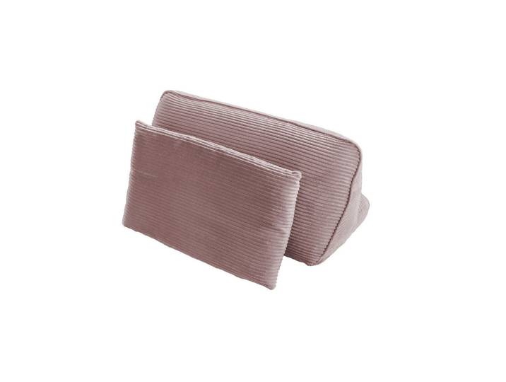 Kawola Rückenkissen Wiolo Soft Pink Cord, Rosa, 83x46 cm, Heimtextilien, Wohntextilien, Kissen, Rückenkissen