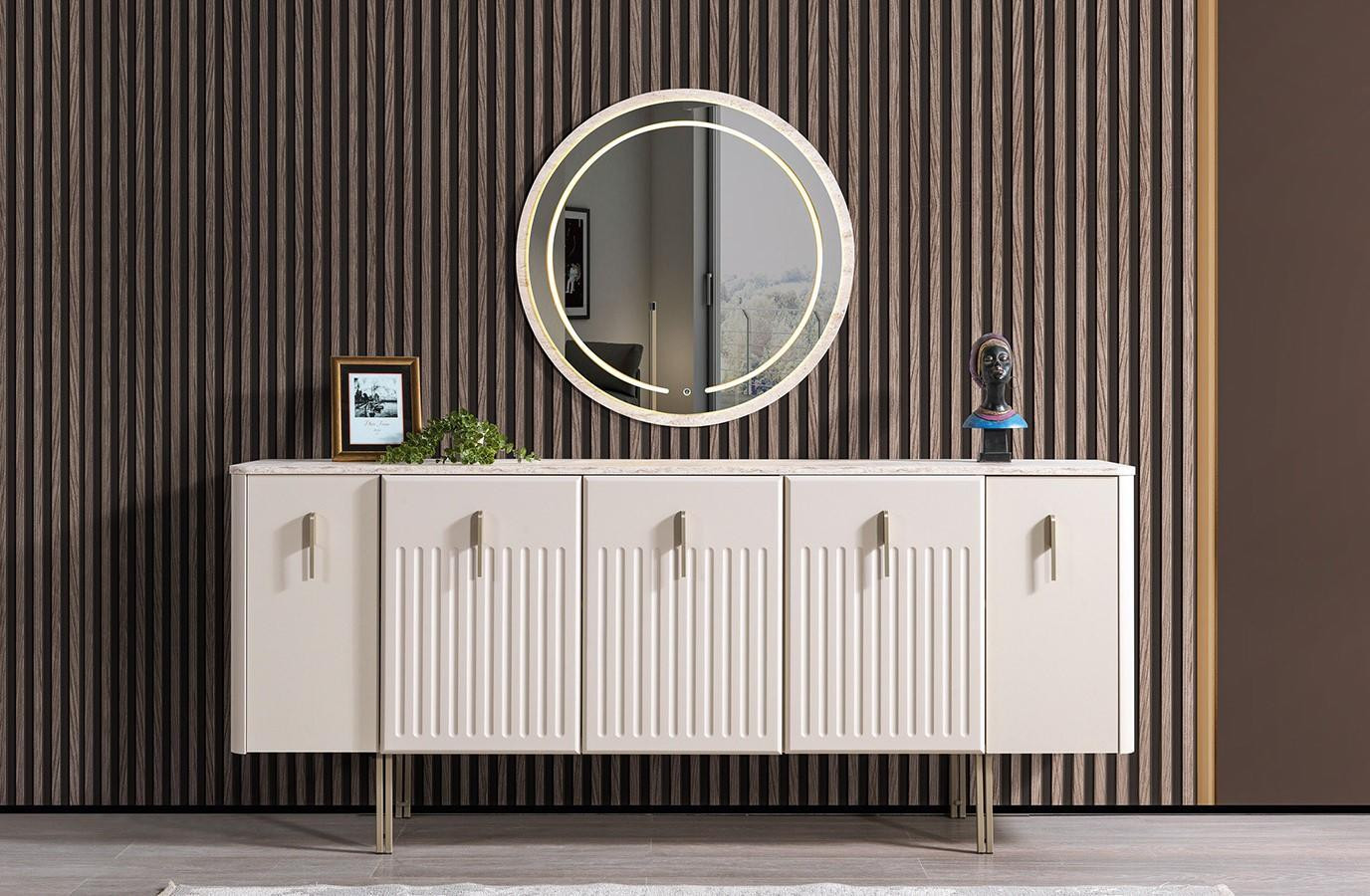 JVmoebel Moderne Commode Wit