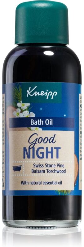 Kneipp Good Night soothing bath oil Swiss Stone Pine & Balsam Torchwood 100 ml