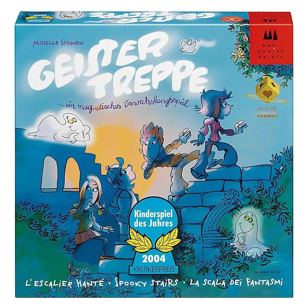 Schmidt Spiele Geistertreppe (Deutsch, Französisch, Italienisch, 2 - 4 Spieler) (40811)