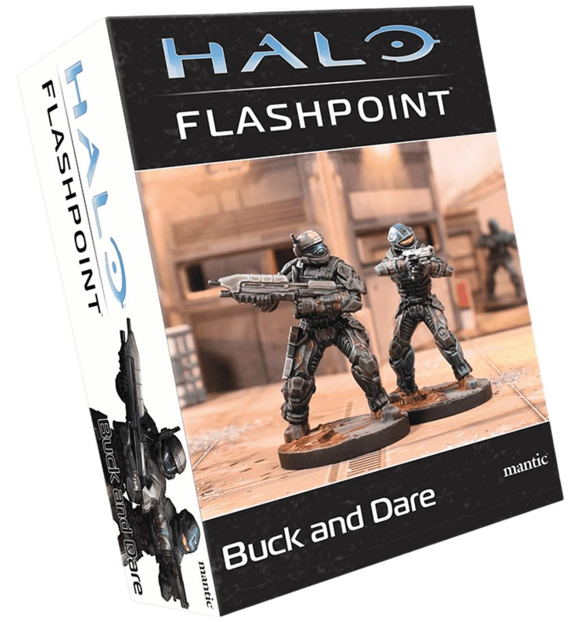 Mantic Games Halo: Flashpoint - Buck en Dare Spartan Editie
