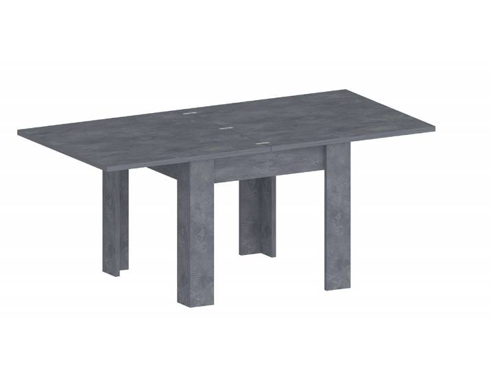 Esstisch HOME AFFAIRE JESI , grau (zement, zement, zement), B:90cm H:75cm T:90cm, Tische, Esstisch