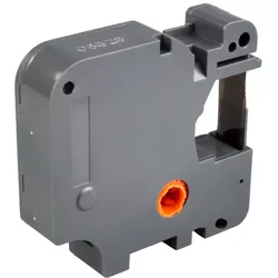 Schrumpfschlauch kompatibel zu Dymo IND Rhino 18053 (S0718280) schwarz auf weiß 9mm x 1,5m