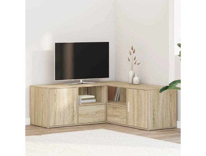 Armoire d angle chêne sonoma 200x40x45 cm bois d'ingénierie