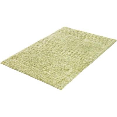Badematte KLEINE WOLKE "»Planta«, Badvorleger, Badezimmer Teppich", palme, H:8mm, Baumwolle, Badematten, Badematte, Badteppich, Uni Farben, Streifen Design, Hoch-Tief Effekt