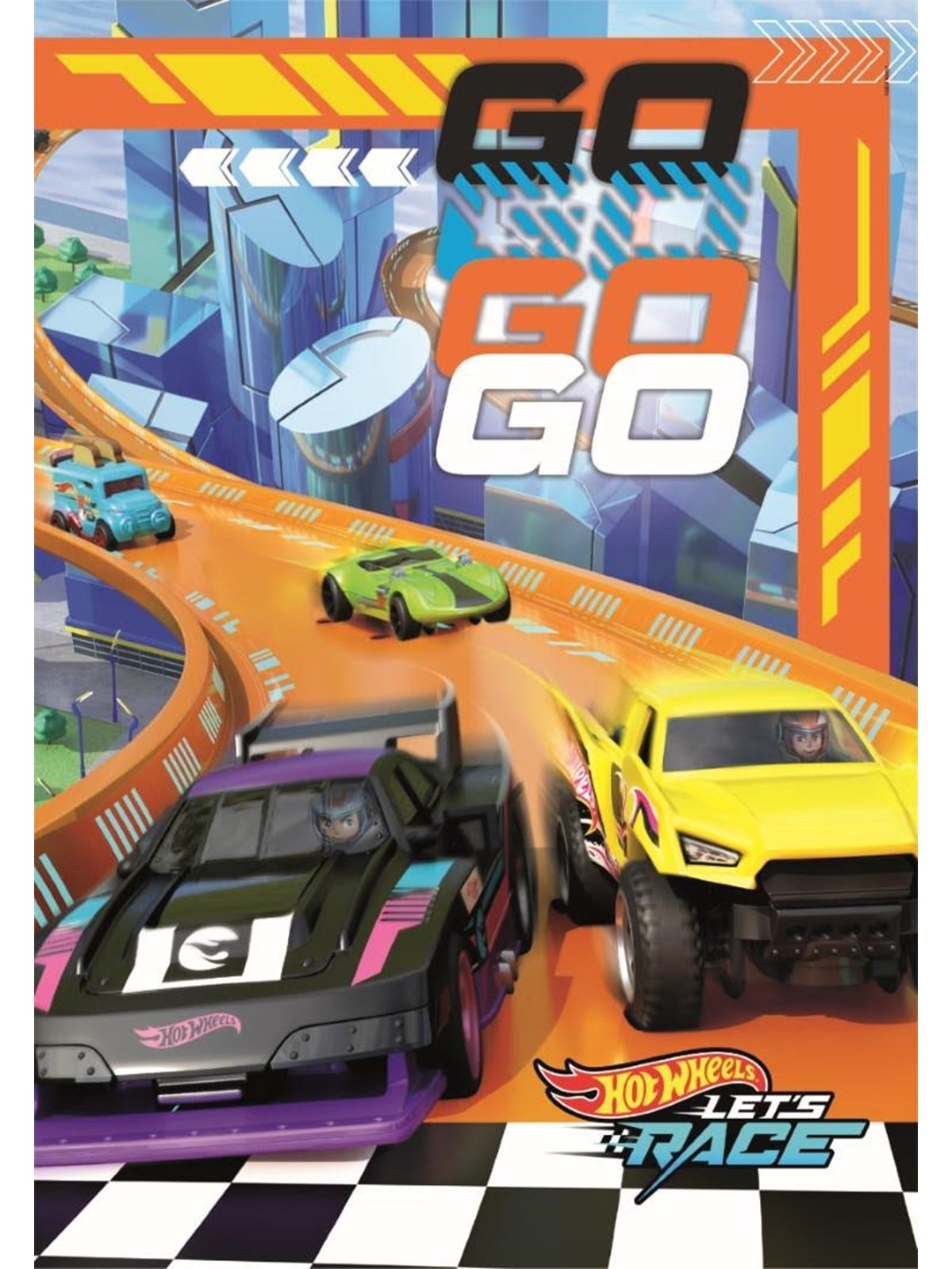 Clementoni Puzzle Hotwheels 180 pieces 2D Puzzles