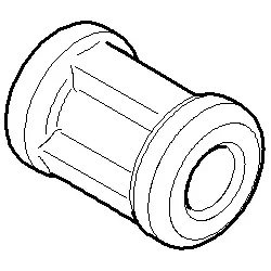 Dornbracht Schalldaempfer 09140303090 25 x 30 x 25 mm