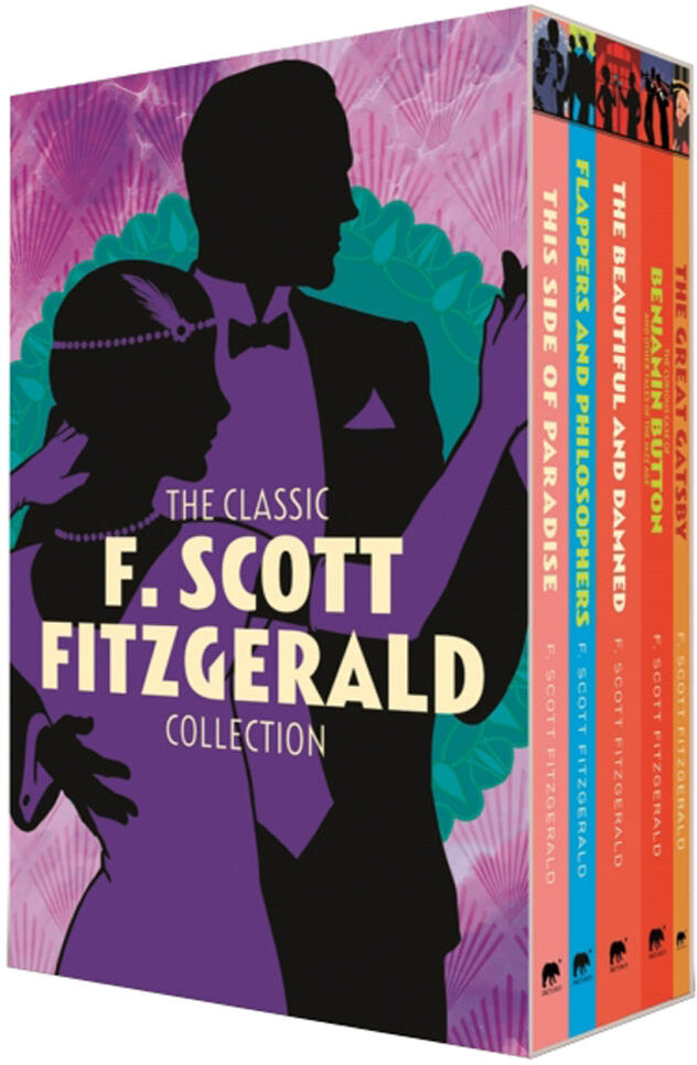 Arcturus The Classic F. Scott Fitzgerald Collection 5 Books Box Set (The Great Gatsby, Benjamin Button, The Beautiful and Damned and More)