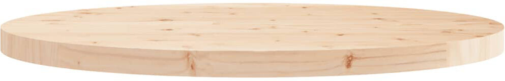 George Oliver Tiphonnet Solid Wood Table Top Natural 3cm H x 80cm W x 80cm D