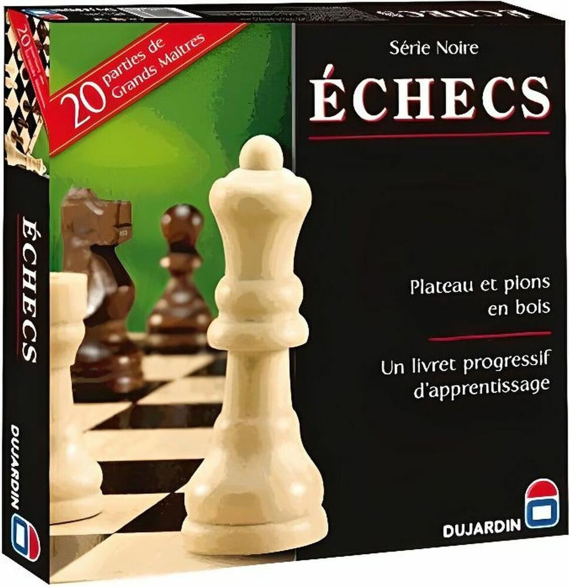 Dujardin Série Noire 55331 schaakset
