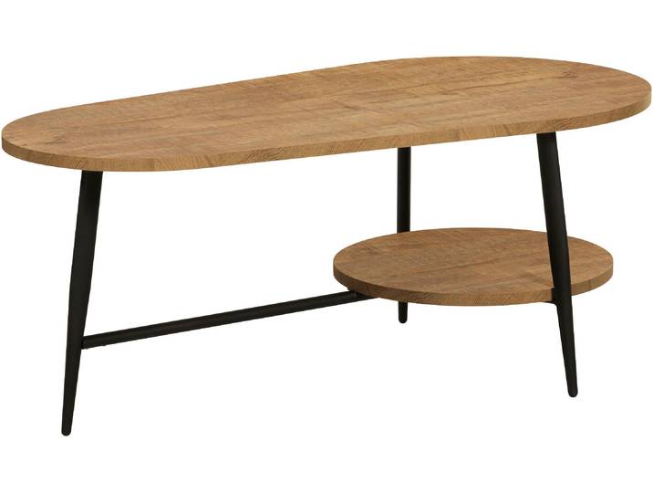 Couchtisch OMG DESIGN CUBIK-4 , braun (mango, schwarz, mango), B:120cm H:45cm T:65cm, Tische, Couchtisch