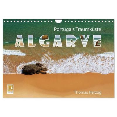 Portugals Traumküste Algarve (Wandkalender 2027 DIN A4 quer), CALVENDO Monatskalender