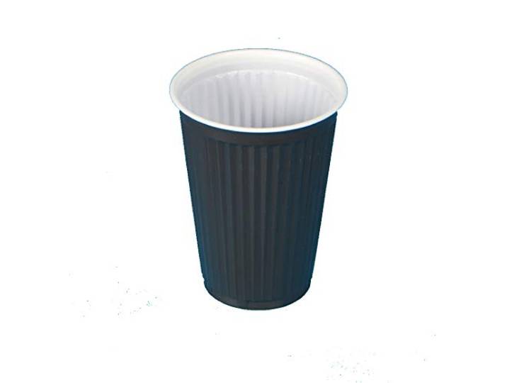 Pro DP 3000 Automatenbecher Vendingbecher Thermobecher Plastikbecher 0,18l 180ml 4,1g braun/weiß Recycelbar - Inkl. Verpackungslizenz in D