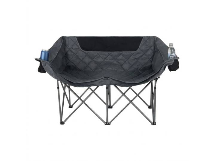 Relaxdays Banc de camping pliant 2 pers.