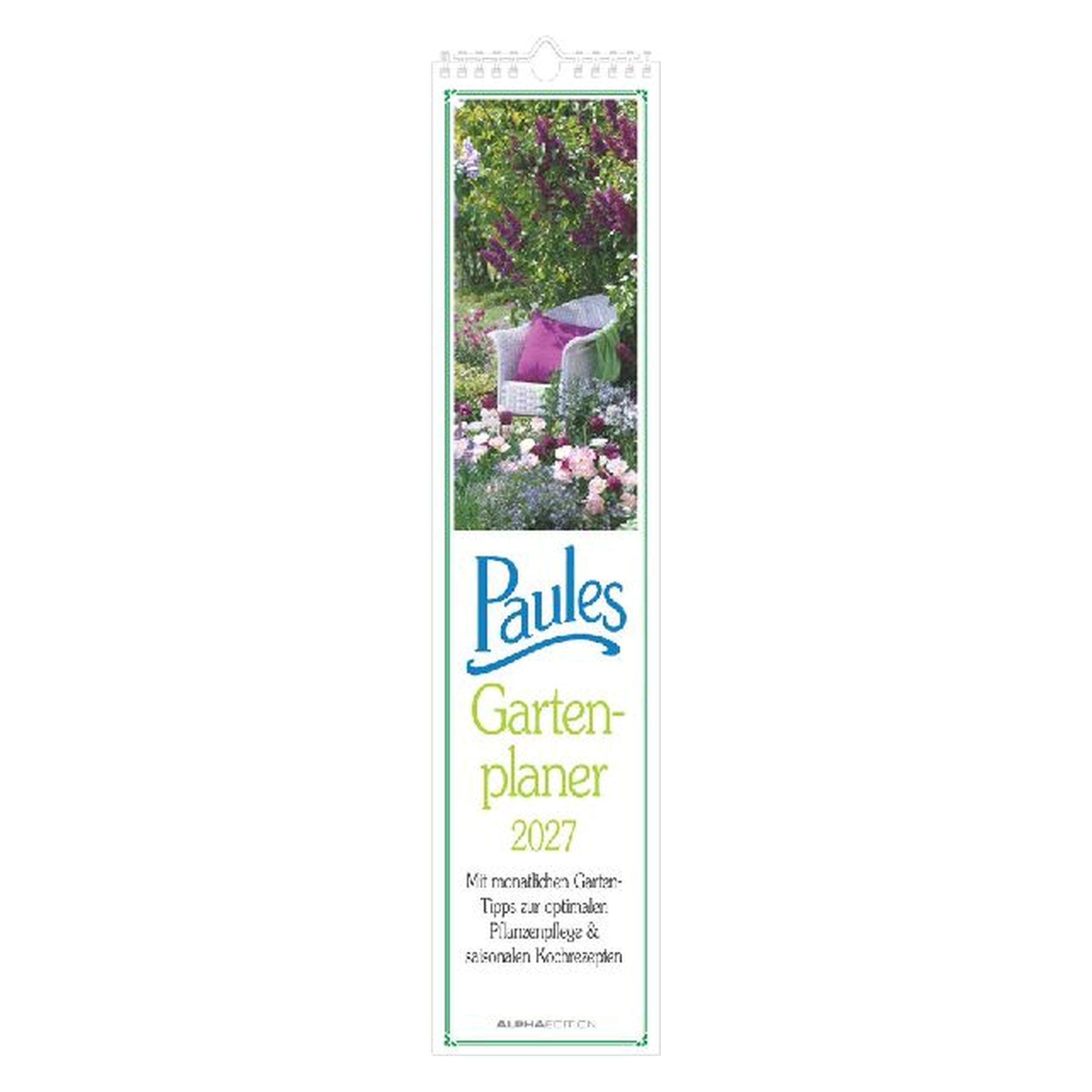 Alpha Edition Paules Gartenplaner 2027 (111601)