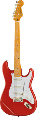 Squier CV 50s Strat MN FR Fiesta Red
