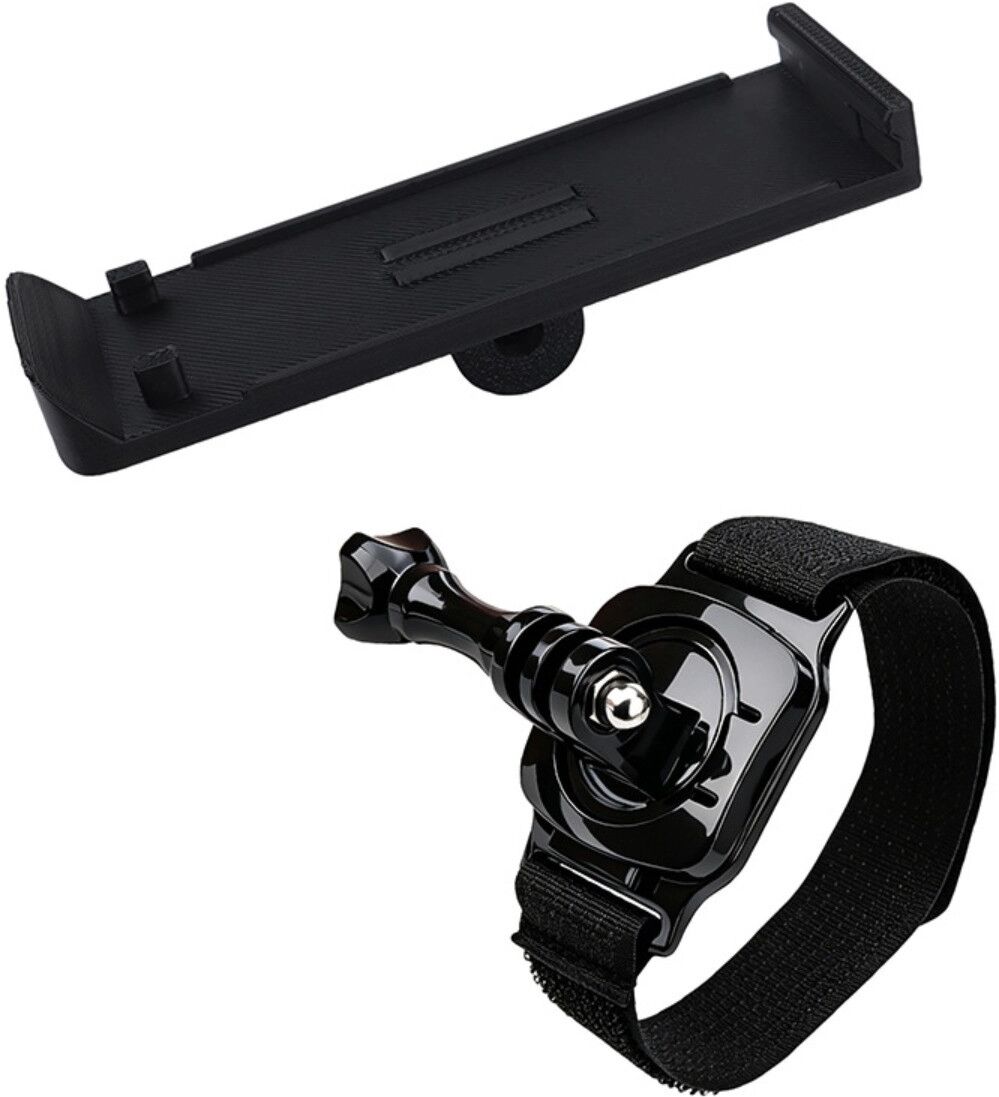 INF Support d'extension central avec bracelet compatible avec Insta360 Luna Ultra – Fixation ABS détachable à déclenchement
