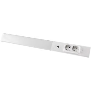 ChiliTec LED-Unterbauleuchte Arusha neutralweiß, mit 230V Netzstrom, Länge: 60 cm