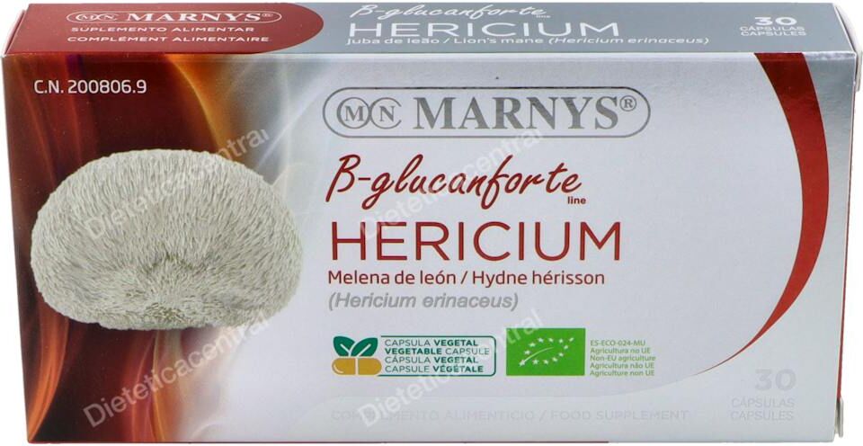 Marnys melena de leon bio 30cap.