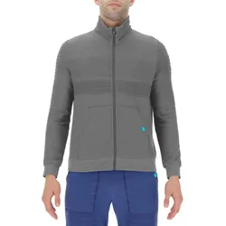 UYN Natural Training Full-Zip Funktionsshirt Herren grey melange XL