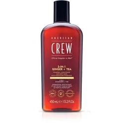 American Crew 3-in-1 Ginger & Tea Shampoo, Conditioner & Body Wash
