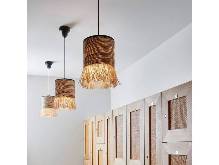 Formentera Hängeleuchte 1-flammig Ø 18 cm - MARKET SET - Wohnzimmer - Design - Einflammig