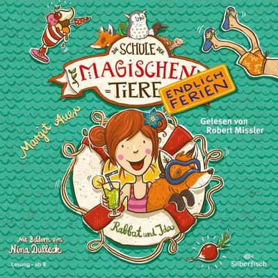 Die Schule der magischen Tiere - Endlich Ferien 1: Rabbat und Ida - Margit Auer, Audio, 9783844915969