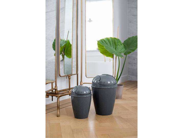 Schwingdeckeleimer Del Recycled Ø 29cm 12 Grau/Grau