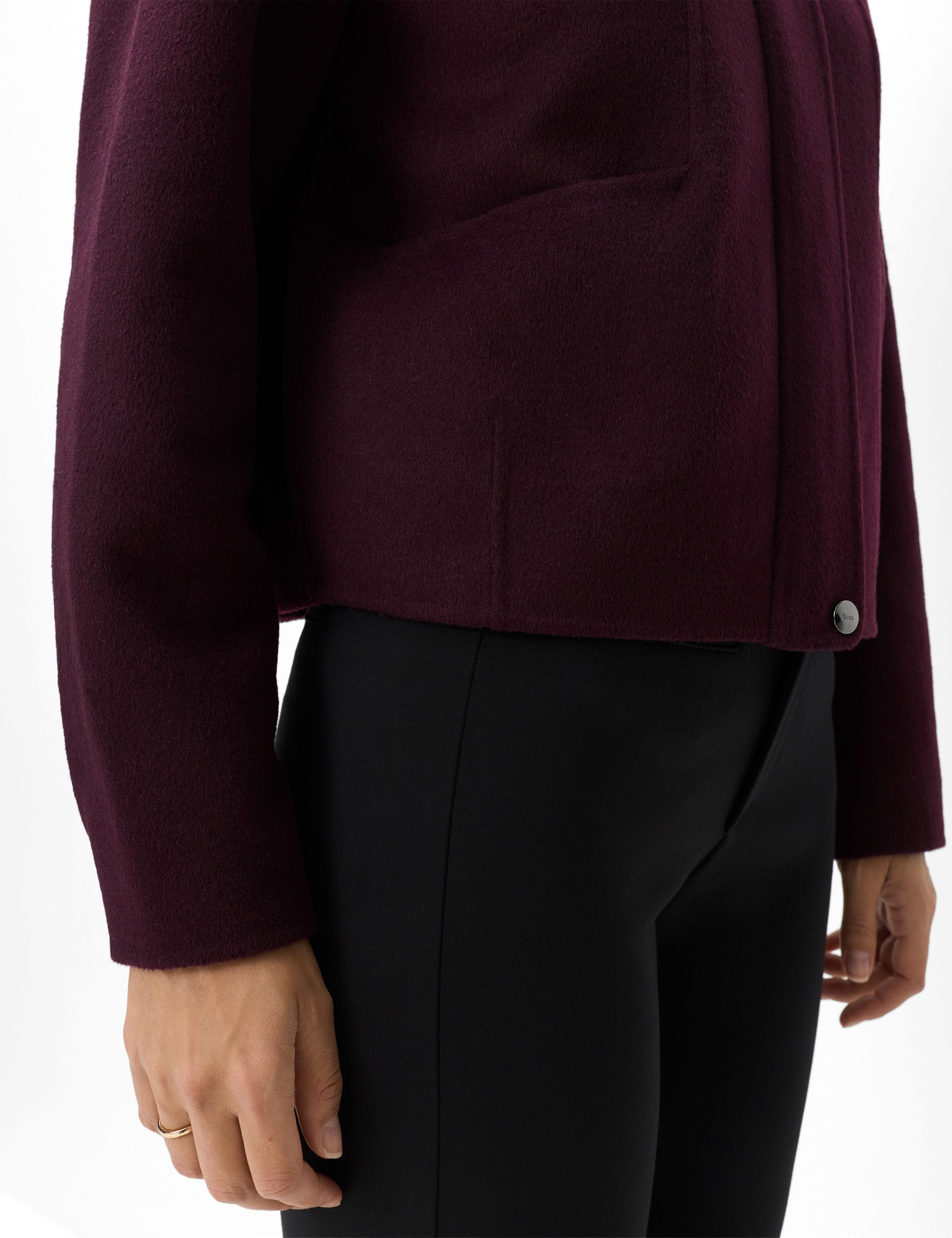 Brax "Style HAZEL" Doubleface: Jacke im hochwertigen Wollmix