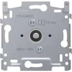 Niko Züblin 170-04800 Sockel für zweipoligen Timer, einstellbar bis 15 min, 16 A/250 Vac, Sc 17004800