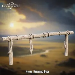 Horse Hitching Post aus Purple Trail von The Printing Goes Ever On