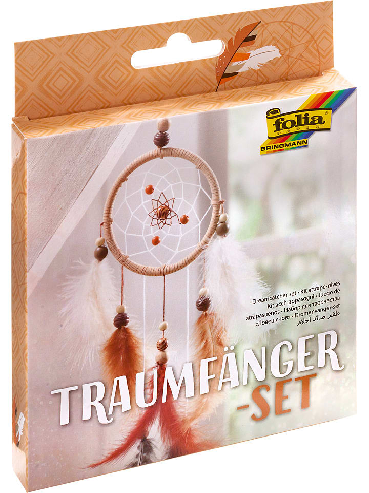 folia PAPER Bastelset "Traumfänger" in Braun - onesize